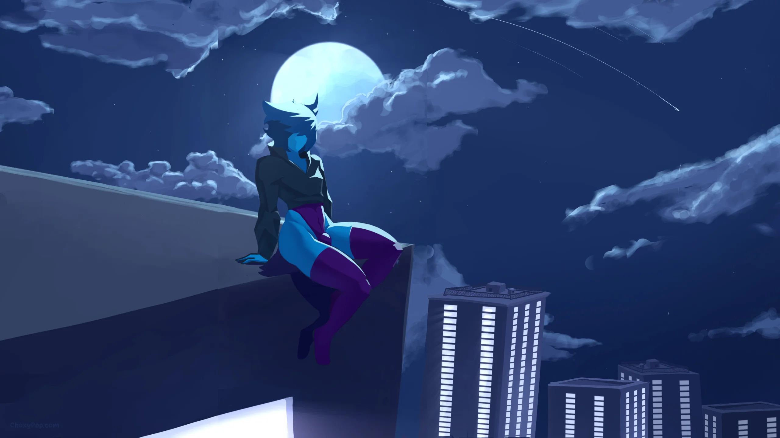 Desktop background image of the blog