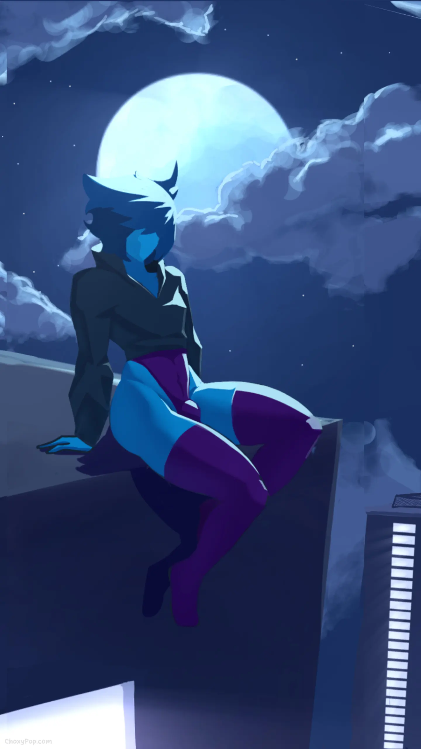 Mobile background image of the blog